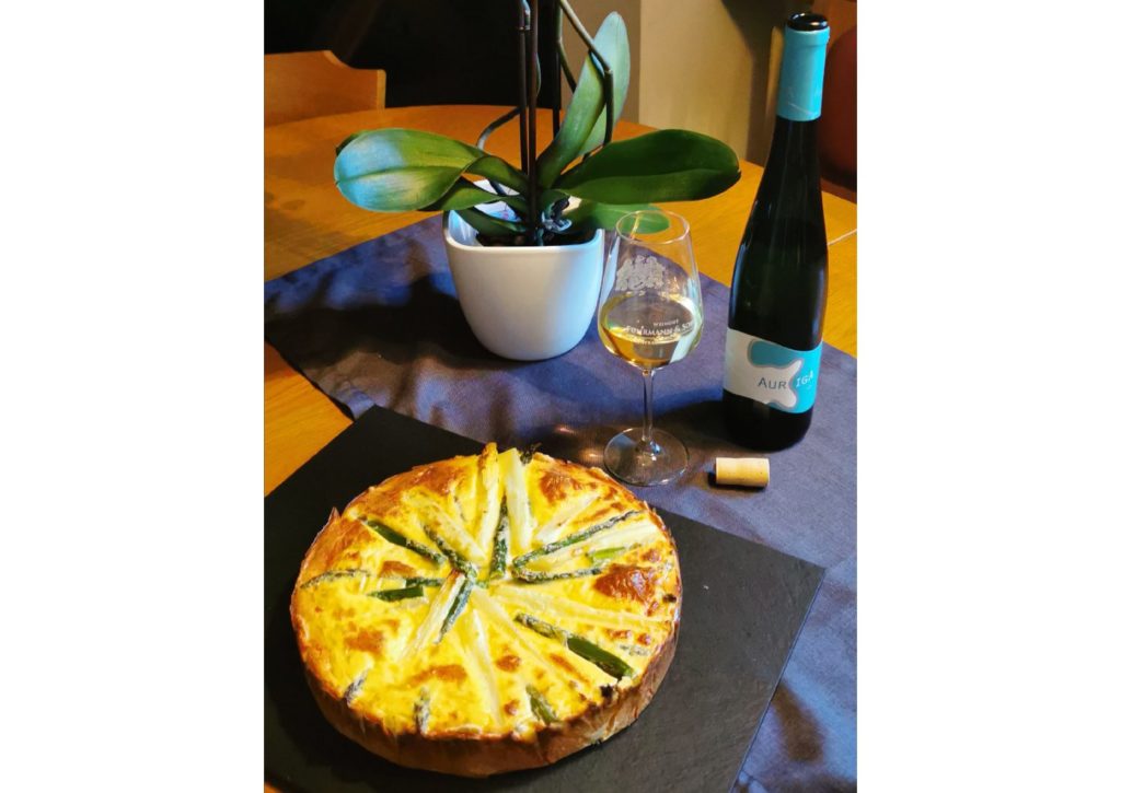 Spargel Quiche